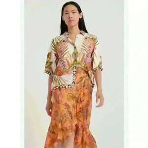 Designated Leopard Xl Blouse